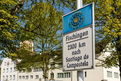 klášter Fishingen kilometrovník