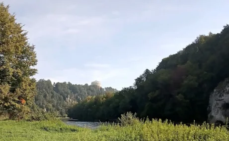 Kelheim Michelberg kolem dunaje