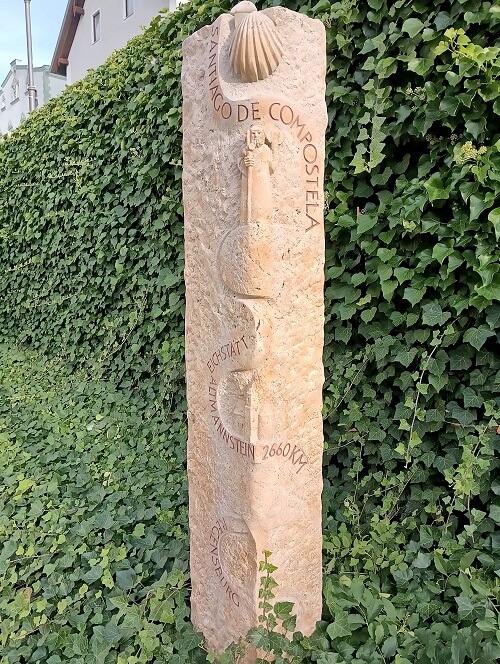 Kolem Dunaje patník Bettbrunn