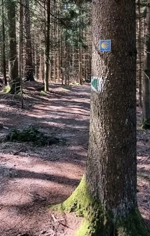 Nové značení Jacobweg