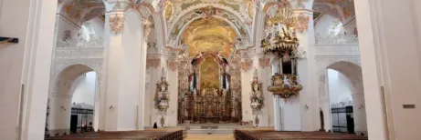 Einsiedeln kostel interier
