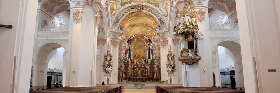 Einsiedeln kostel interier