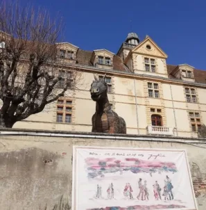 Dřevěný kůň La Côte-Saint-André