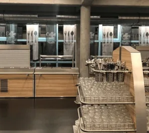 Jugenherberge Ženeva hostel jídelna