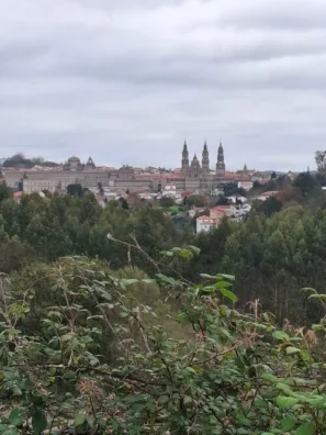 Santiago de compostela pohled