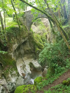 vodopád u Chaumont