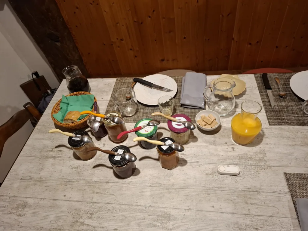 Chambre d'hôtes L'Arche de Gabriel jamy k snídani