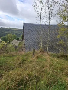 Saint-Chély-d'Aubrac střechy břidlice