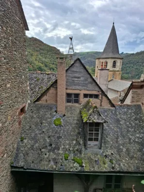 Conques břidlicová střecha
