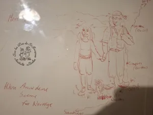 Noailhac-chambre-dhotes-aunidouillet razítko a jeho základ