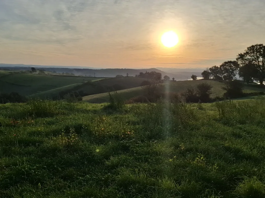 Decaziville krajina kolem