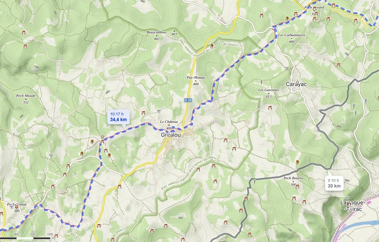 Dolmeny a pravěké památky na trase Figeac