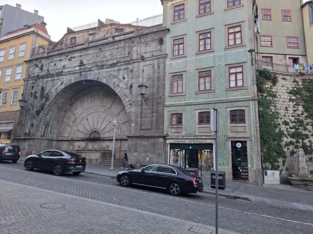 Porto kamenná fontána