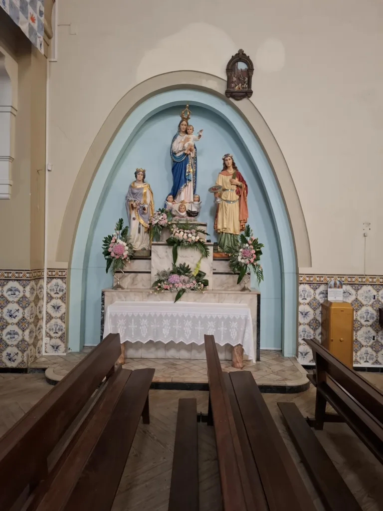 Aguacadoura nový kostel