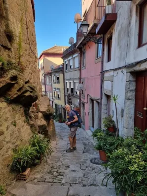 Porto uličky před přejetím