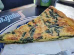 quiche se špenátem