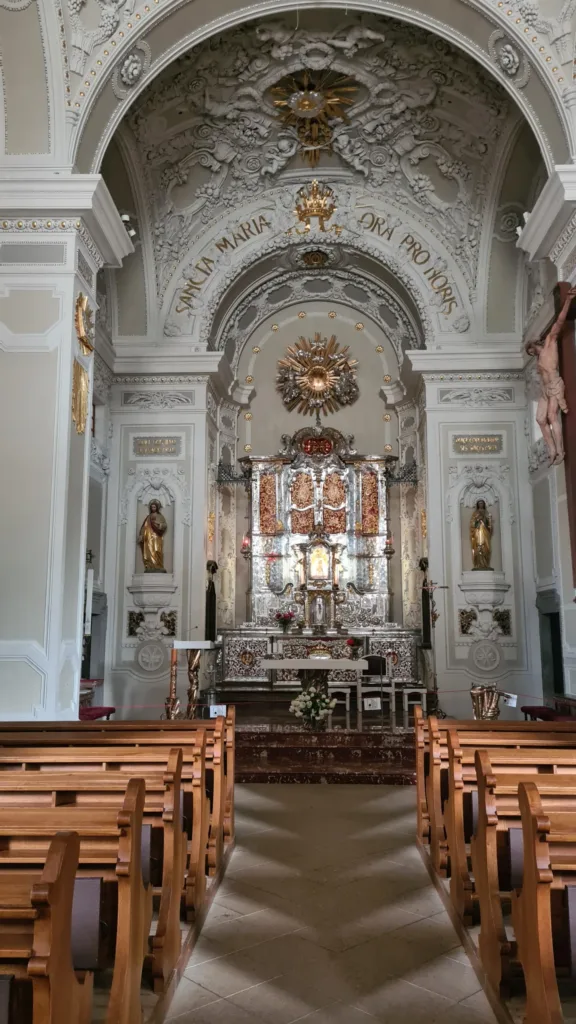 Svatá hora Příbram stříbrný oltář