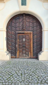 Stará Boleslav vrata domu