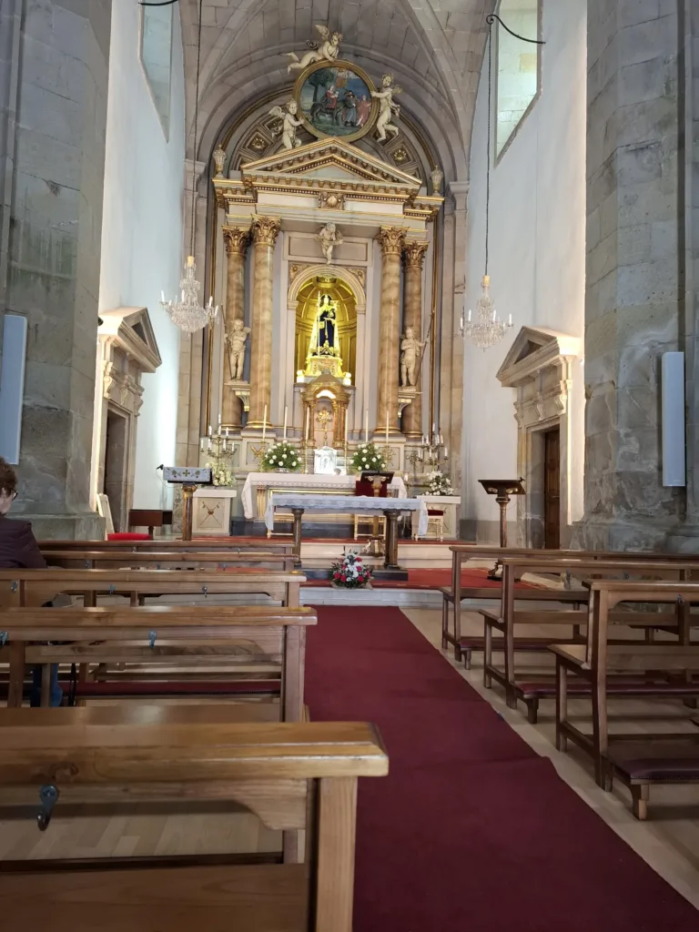 pontevedra kostel Pany marie Poutnice oltář