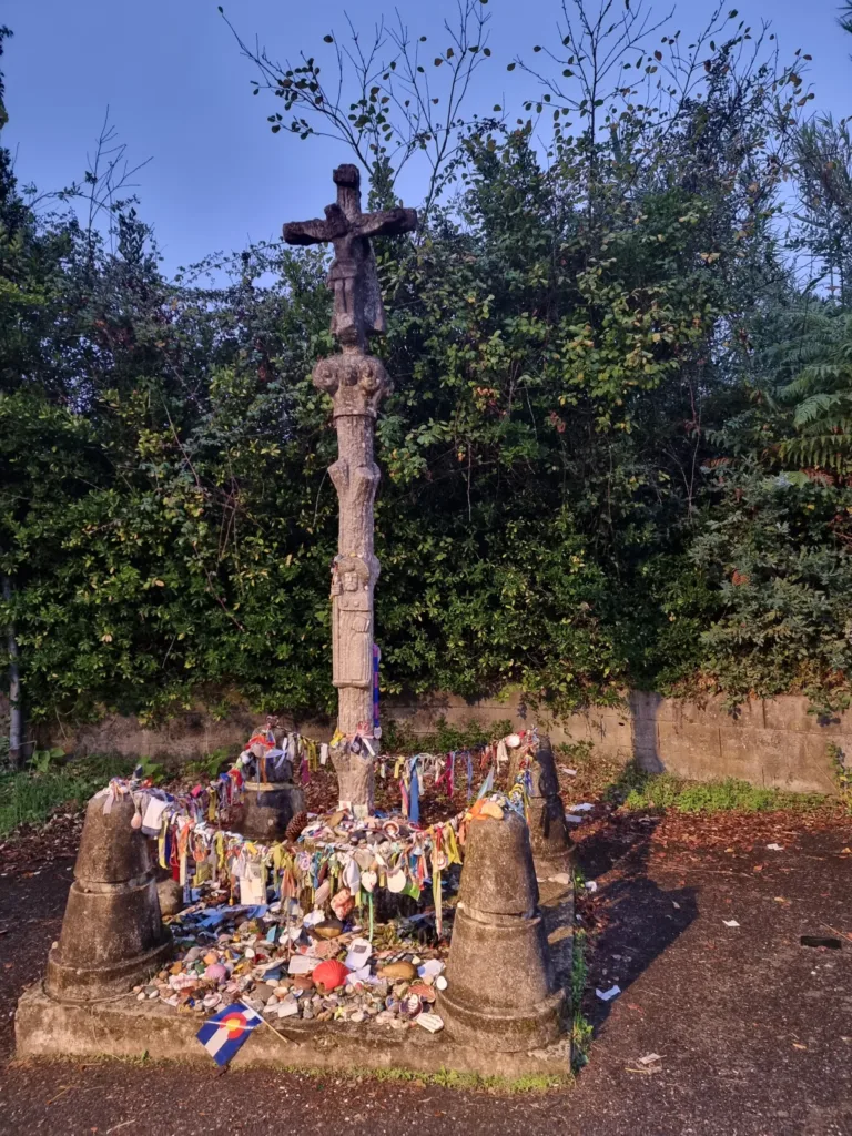 před Caldas de reis kříž