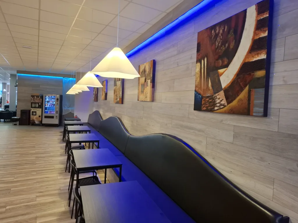 albergue A QUEIMADA Exclusivo Peregrinos jídelna