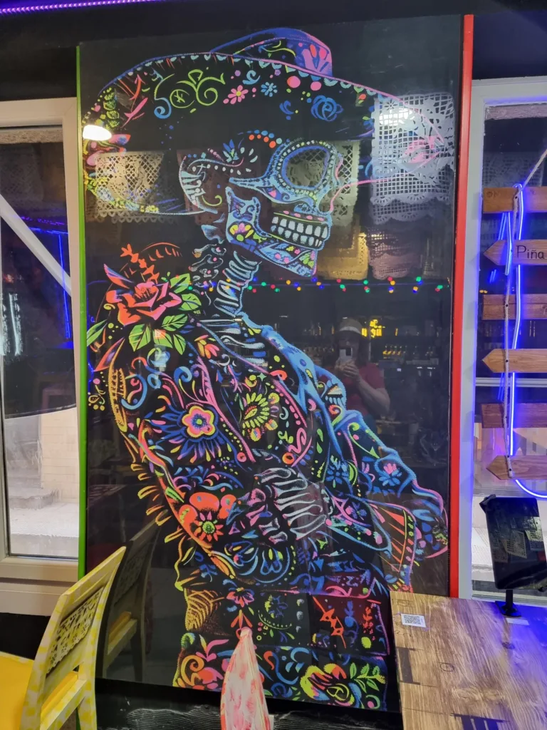 Padrón Bar A Catrina úsměv