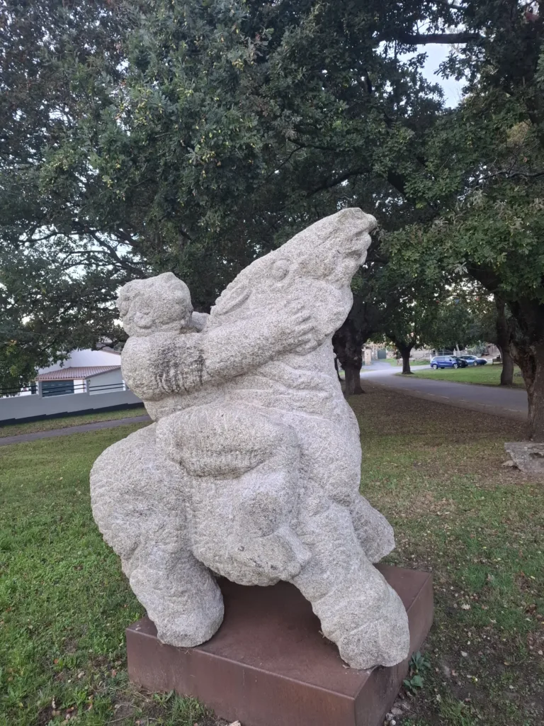 Stáje socha Santiago de Compostela