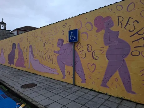 Caldas de Reis mural