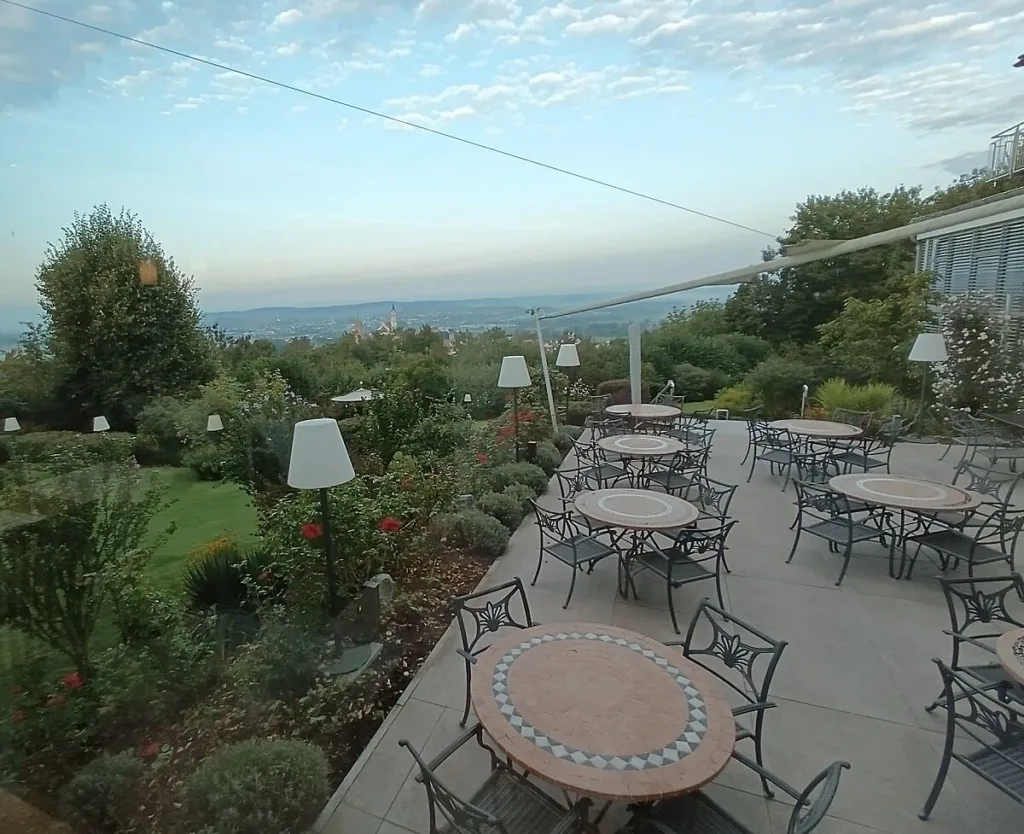 Donauwörth parkhotel Panorama výhled na&nbsp;město