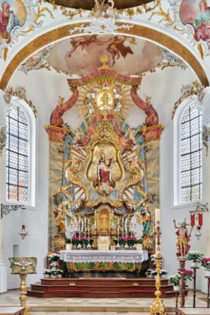 Kostel Maria Vesperbild oltář