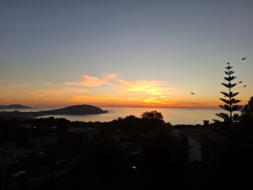 Pillgrim hostel San Xurxo večer