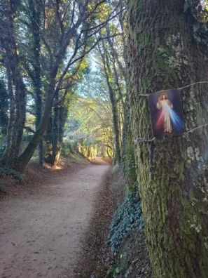 Santiago de Compostela Já jsem Cesta