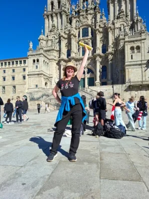 Santiago de compostela Jsem tu