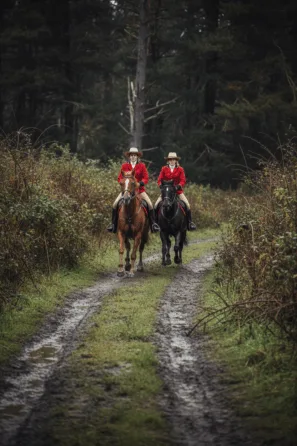 Pony expres jezdkyně pod Třemšínem