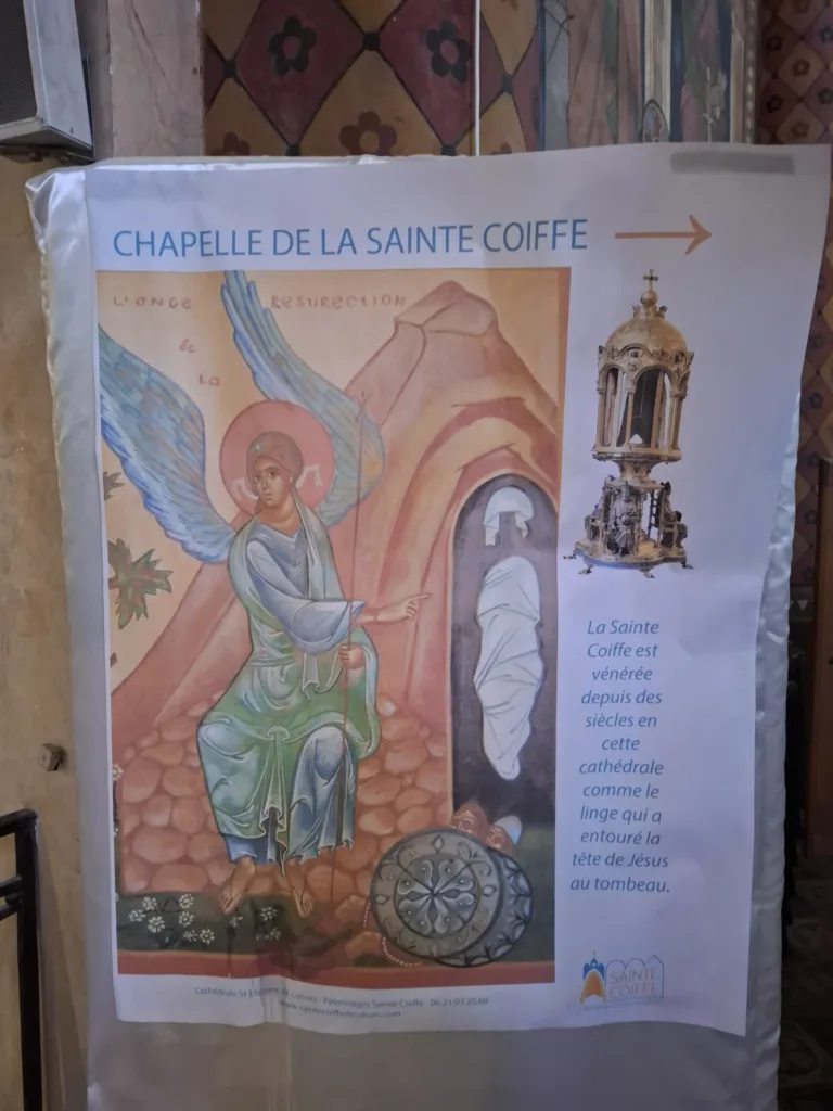 Cahors katedrála kaple Kristova roucha