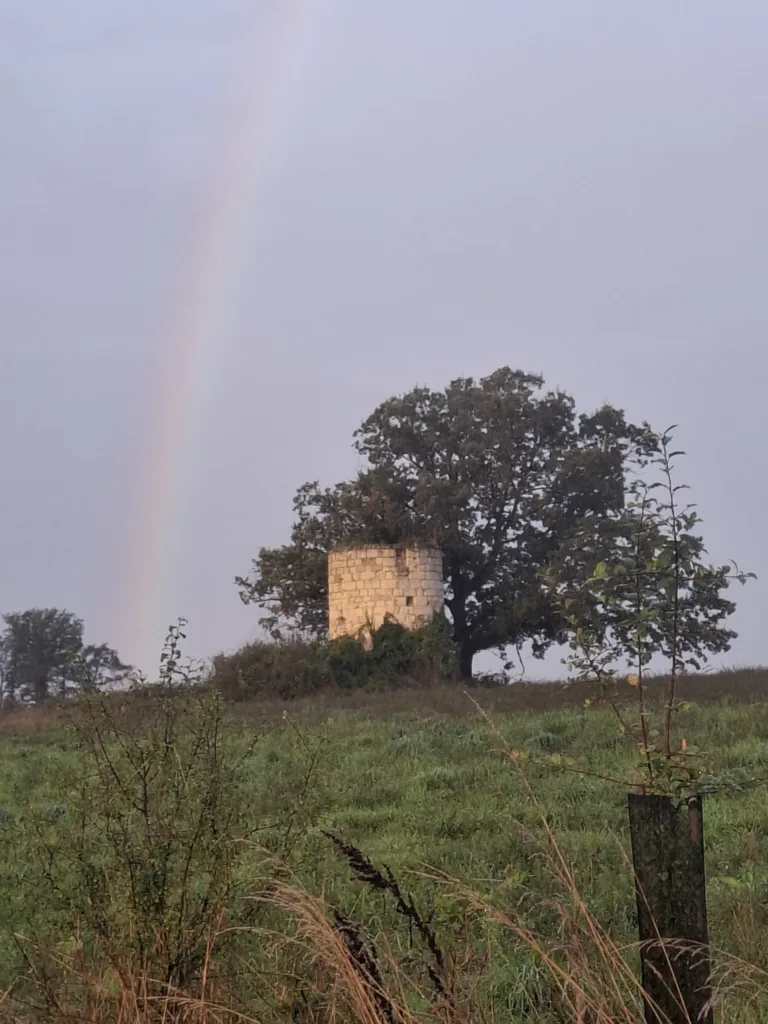 Duha před San Antoine