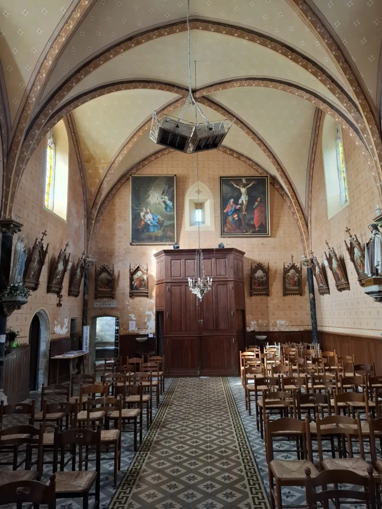 Église Sainte-Blandine de Castet-Arrouy vchod