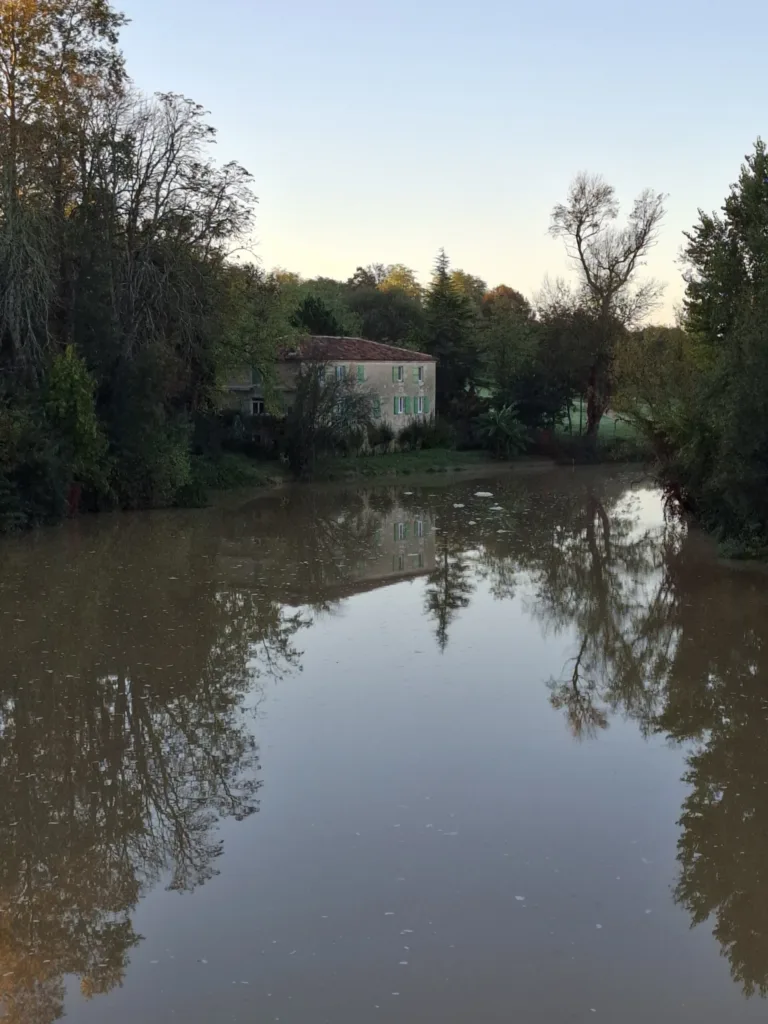 Condom řeka La Baise