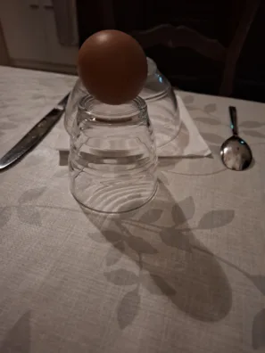 Gîte La Chapelle des Ursulines snídaně kolumbovo vejce