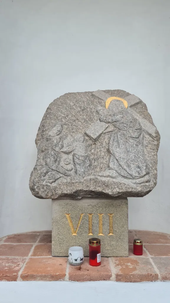 Křížová cesta Skalka u Mníšku pod Brdy detil VIII