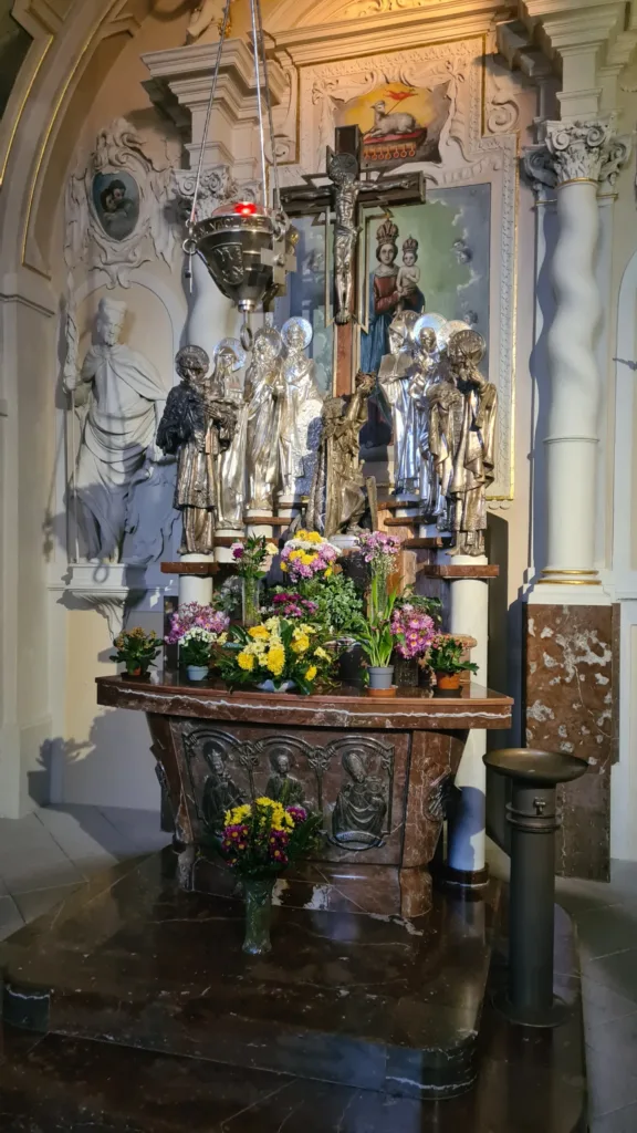 Svatá hora Příbram kaple Sv. Františka zemští patroni