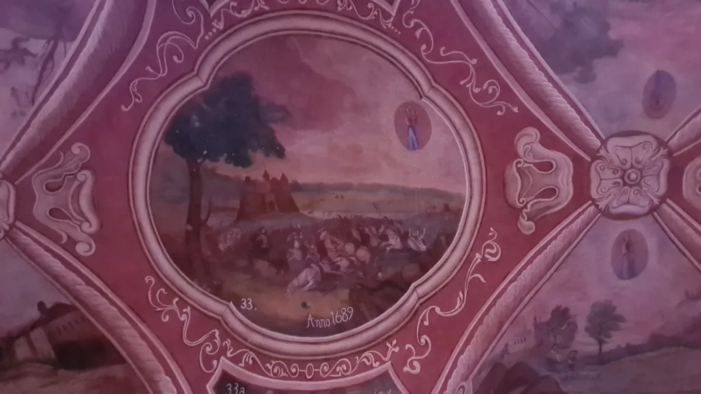 Svatá Hora Příbram zázrak vítězství v bitvě