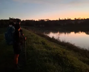 Arzacq východ slunce