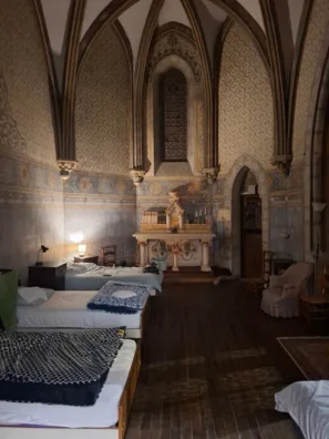 Gîte La Chapelle des Ursulines ložnice