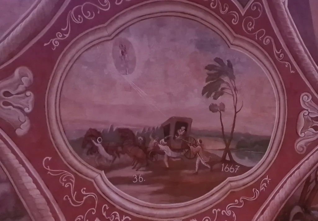 Svatá Hora Příbram zázrak záchrana před přepadením