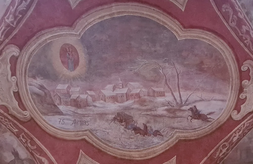 Svatá Hora Příbram zázrak záchrana před utonutím