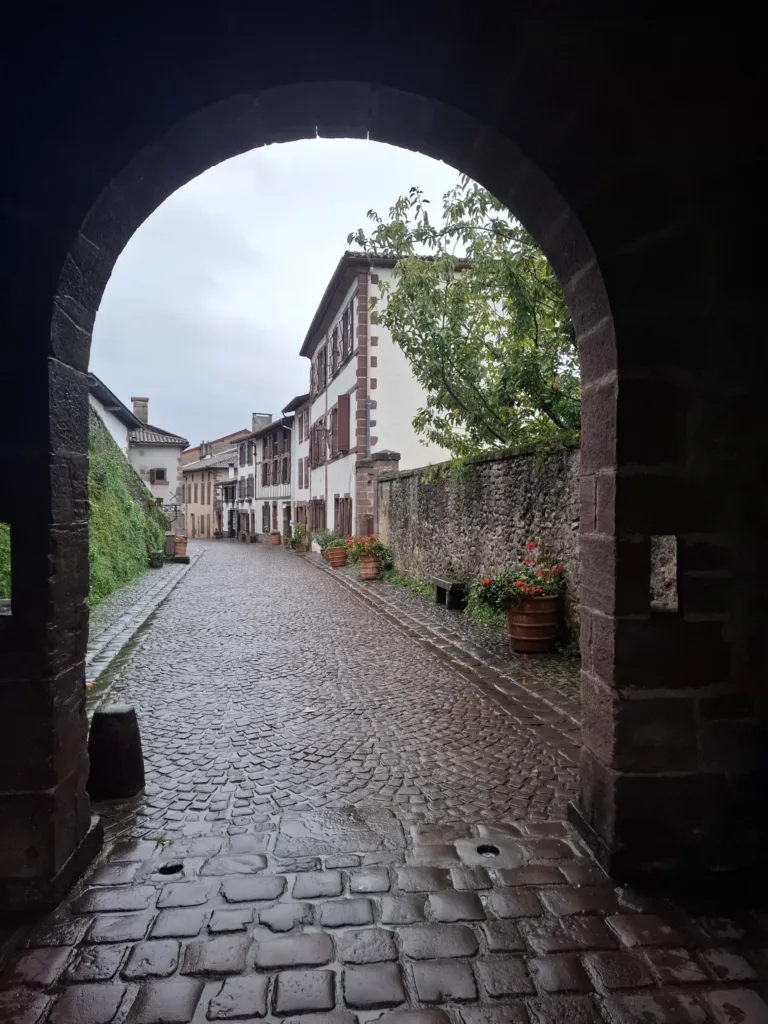 Saint Jean Pied de Port vstup d města