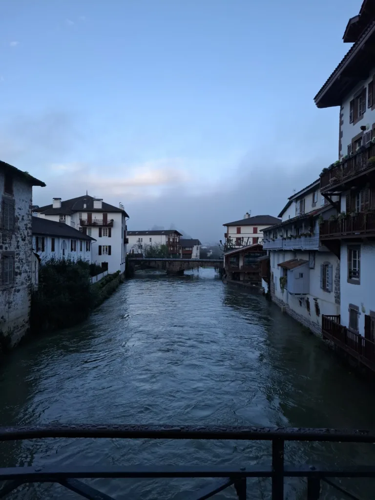 Saint Jean Pied de Port řeka La Nive1
