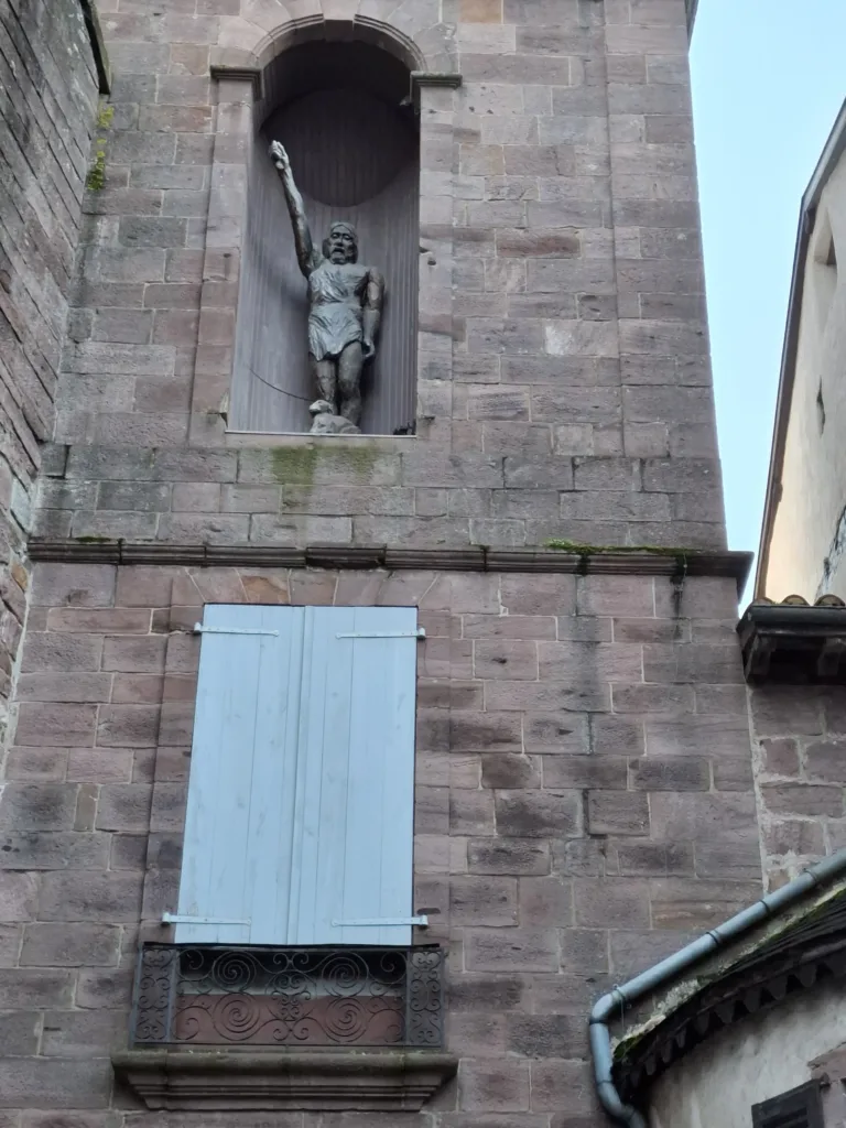 Saint Jean Pied de Port zdravící svatý