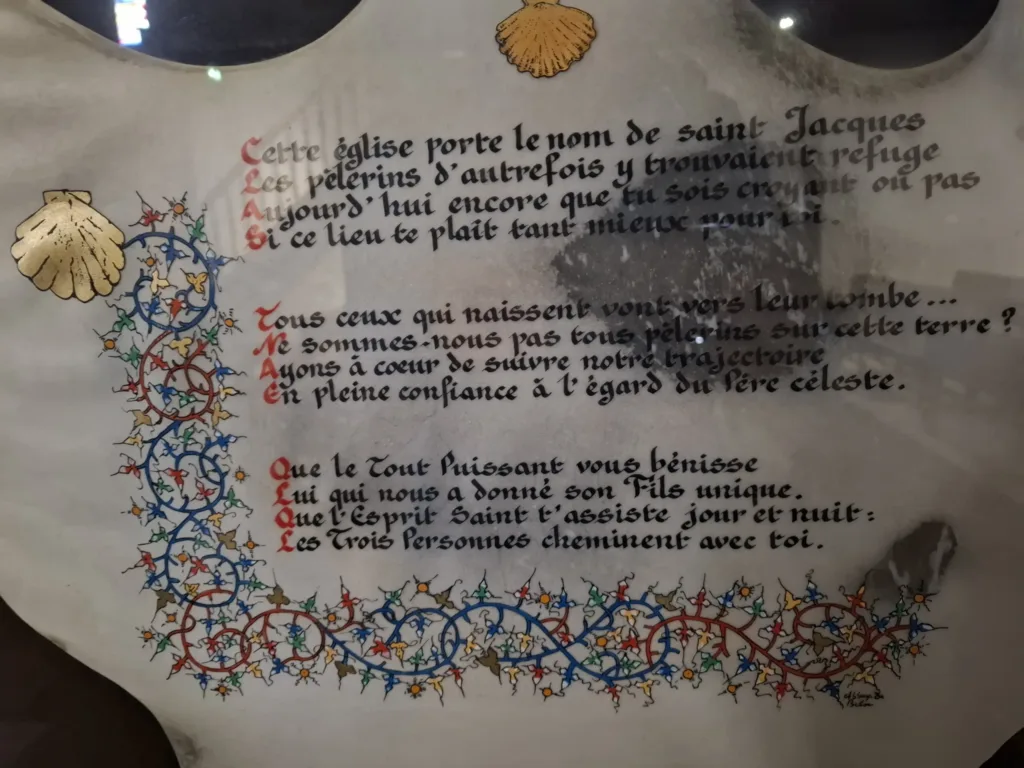 Espelette maiere přání pro poutníky